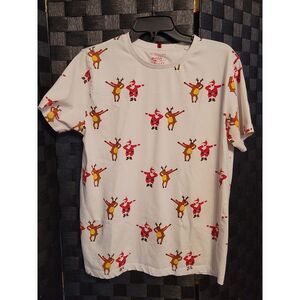 Denim & Flower Ricky Singh , Dapping Santa and Reindeer‎ Edition,  size Medium
